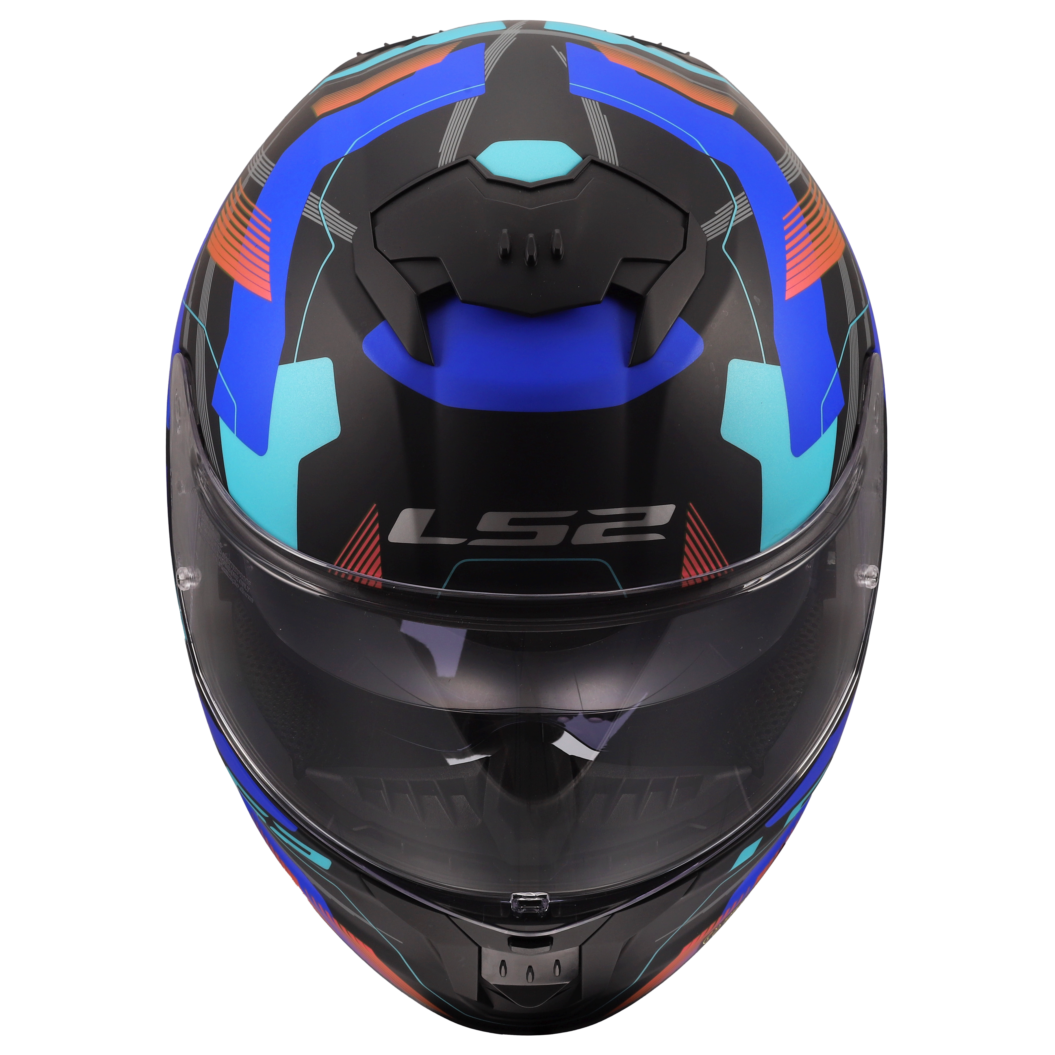 LS2 FF808 STREAM II MIKA BLACK BLUE 06  168083825 (9)